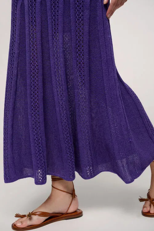 Cerchia abito in maglia traforata