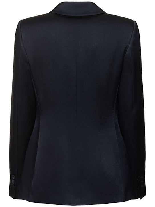 Draped satin shirt (Copy)