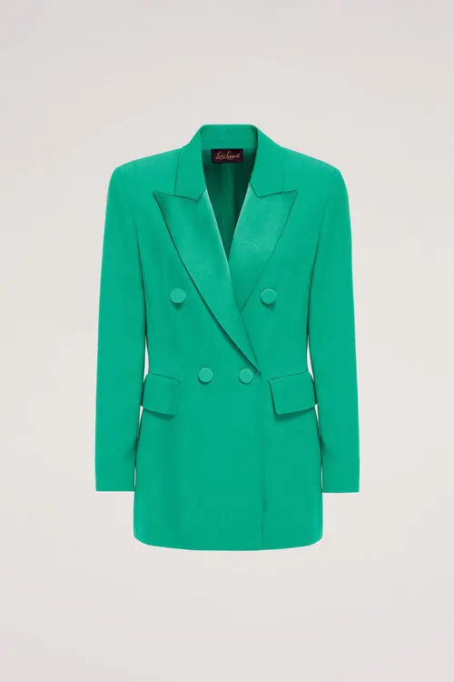 Giacca con reverse in raso